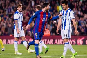 Messi lập cú đúp, Barcelona hâm nóng "kinh điển" với Real Madrid