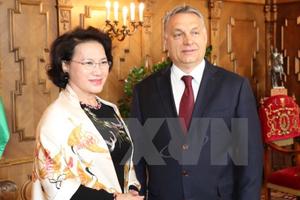 Chủ tịch Quốc hội Nguyễn Thị Kim Ngân hội kiến Thủ tướng Hungary