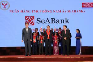 Seabank lần thứ 8 liên tiếp nhận giải thưởng "Thương hiệu mạnh Việt Nam" 
