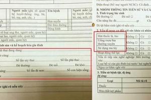 Sở Y tế Hà Nội: "Bắt" học sinh tiểu học khai "số lần có thai" là do… sơ suất