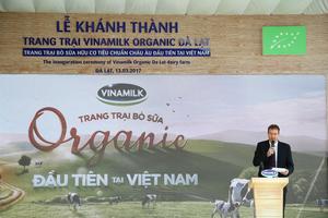 Vinamilk đánh dấu Việt Nam trên bản đồ Organic thế giới