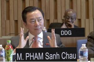 Đại sứ Phạm Sanh Châu nói về “nước uống Việt Nam” trên bàn UNESCO 