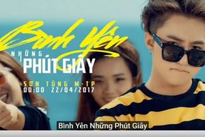 Biểu cảm cực đáng yêu tại hậu trường MV mới Sơn Tùng khiến Sky “thả tim”