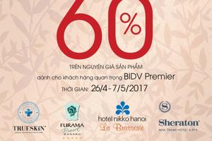 Ưu đãi lên tới 60% từ các Điểm ưu đãi vàng Premier