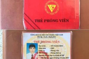 Phát hiện thẻ phóng viên trong vụ “mở tiệc” ma tuý ở Cần Thơ