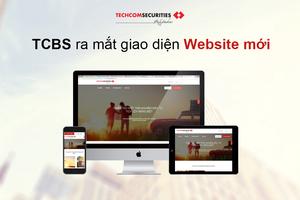 Techcom Securities ra mắt giao diện website hoàn toàn mới