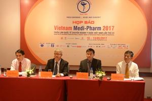Hơn 400 doanh nghiệp dự Triển lãm Quốc tế Y dược Việt Nam 2017