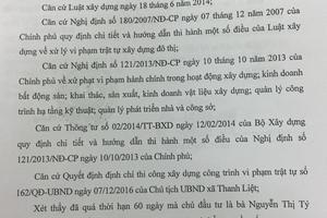Thanh Trì (Hà Nội): Quyết định cưỡng chế “treo” đến bao giờ?