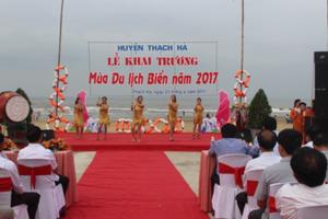 Thạch Hà (Hà Tĩnh): Khai trương mùa du lịch biển Thạch Hải 2017   