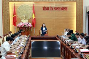 Ninh Bình công bố đường dây nóng của Tỉnh ủy