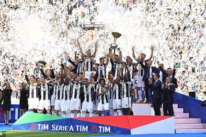 Juventus lập kỷ lục 6 lần liên tiếp đăng quang tại Serie A