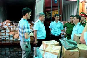 Thêm container chứa tiền chất ma túy cực độc đổ về cảng Hải Phòng