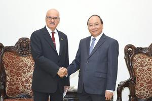 Thủ tướng Nguyễn Xuân Phúc tiếp Tổng Giám đốc OFID