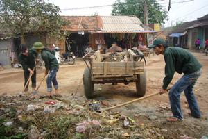 Bảo vệ môi trường trong xây dựng NTM tại các xã khó khăn