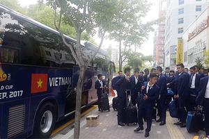 U20 Việt Nam đến địa điểm thi đấu ở World Cup