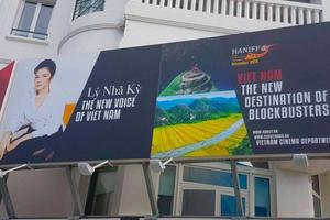 Pano in ảnh Lý Nhã Kỳ ở Cannes gây tranh cãi