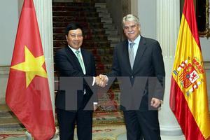 Đưa kim ngạch thương mại Việt Nam-Tây Ban Nha lên 5 tỷ USD