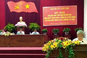 Cần Thơ kỷ luật nhiều cán bộ