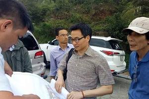 Phó Thủ tướng Vũ Đức Đam thị sát bán đảo Sơn Trà