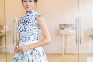 Á hậu Thuỳ Dung hoá công chúa yêu kiều với thiết kế của Lê Thanh Hoà