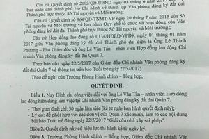 Thanh tra cán bộ môi giới "giải cứu” nhà xây sai phép
