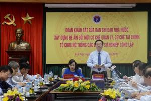 Đổi mới cơ chế tài chính nhằm chăm sóc sức khỏe nhân dân