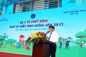 Phát động Ngày Vi chất dinh dưỡng năm 2017