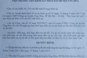 Chưa tìm ra thủ phạm