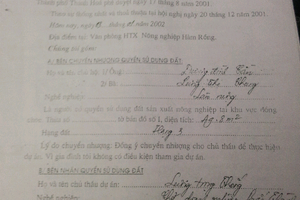 Thanh Hóa: Cần làm rõ việc chi trả bồi thường sai đối tượng 
