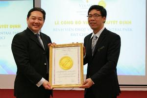 Vinmec Central Park đạt chuẩn y tế toàn cầu