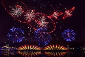 Ngoạn mục pháo hoa máy tính DIFF 2017