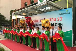 Vietcombank Vĩnh Long khánh thành trụ sở mới