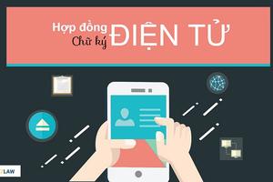 Thí điểm ứng dụng hợp đồng điện tử
