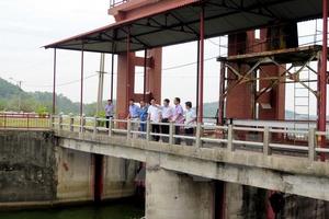 Đập chính Hồ Núi Cốc bị thấm, có nguy cơ gây mất an toàn