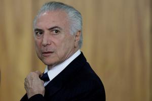 Tổng thống Brazil bị truy tố tội tham nhũng