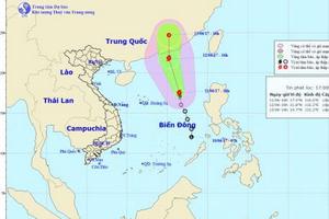 Bão Merbok cách quần đảo Hoàng Sa khoảng 440km về phía Đông