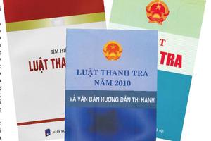 Tổng kết 6 năm thi hành Luật Thanh tra: Tránh báo cáo thành tích
