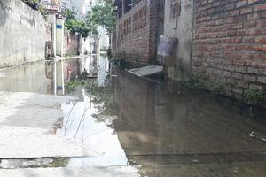 Phường đề nghị khẩn cấp về tình trạng ngập úng