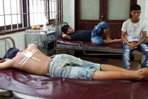 Công an xã nổ súng truy đuổi, 3 thanh niên bị thương