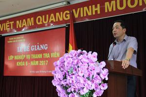 Bế giảng lớp thanh tra viên K6/2017