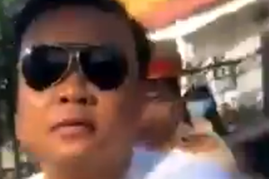 Xác minh clip CSGT bị tố làm ngơ cho côn đồ hành hung người vi phạm?