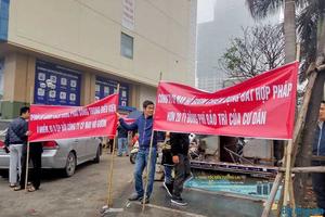 Cư dân “biểu tình”, chung cư xuống giá chậm thanh khoản