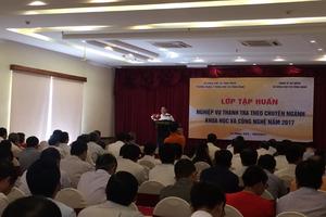 Tập huấn nghiệp vụ thanh tra 
