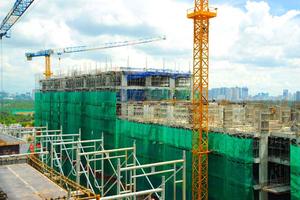 Cất nóc dự án Him Lam Phú An