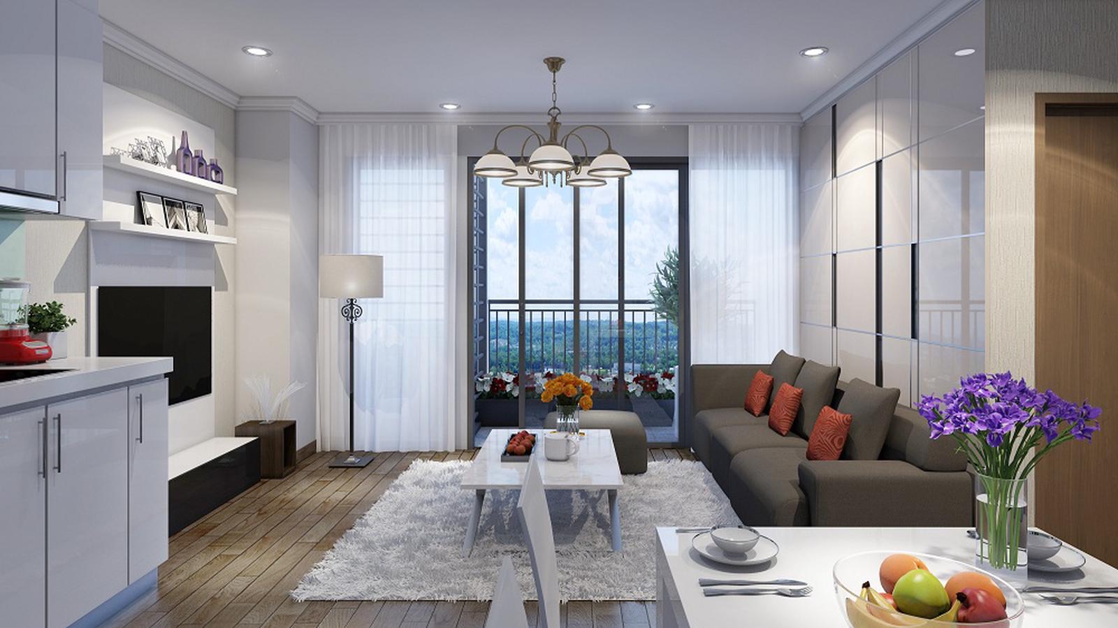 Vingroup ra mắt dự án căn hộ đẳng cấp Vinhomes Bắc Ninh 7 ph i c nh n i th t ph ng kh ch hi n i tinh t