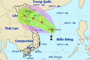 Áp thấp có thể mạnh thành bão đổ bộ Hải Phòng - Nghệ An