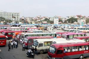 Hà Nội điều chuyển nốt 50 tuyến xe khách ở Mỹ Đình về Giáp Bát