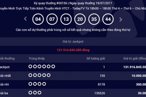 Người trúng độc đắc gần 132 tỷ mua vé tại Vũng Tàu