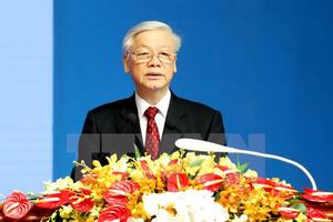 Tổng Bí thư: Quan hệ Việt-Lào "mãi mãi vững bền hơn núi, hơn sông"