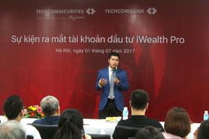 Techcom Securities ra mắt tài khoản đầu tư iWealth Pro